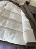 三彩2026春季新款派克羽絨服毛絨翻領(lǐng)90白鴨絨外套休閑M 深橄欖色 XS 150/76A 曬單實(shí)拍圖