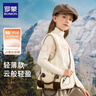羅蒙羽絨馬甲女童外穿男童輕薄兒童羽絨背心內膽冬季休閑坎肩洋氣 白色羽絨馬甲【男女同款】 170 曬單實(shí)拍圖