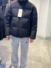 波司登（BOSIDENG）25新款羽絨服男短款加厚90絨復古百搭立領(lǐng)保暖外套B250245261 黑色8056 M 175/96A 體重約130-140斤 曬單實(shí)拍圖