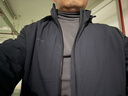 EMZ鄂爾多斯【超聲波棉填充】25秋冬商務(wù)休閑輕量保暖可脫帽男士棉衣 曬單實(shí)拍圖