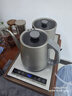 北界純鈦全自動(dòng)底部雙上水燒水壺茶臺茶桌嵌入式一體保溫煮茶器電熱茶藝爐 1L 純鈦燒水壺+純鈦消毒鍋+蒸茶壺+木框 純鈦燒水壺/保鮮抑菌 曬單實(shí)拍圖