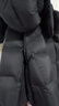 坦博爾泡芙羽絨服女短款脫卸帽秋冬保暖外套25年新款5530520D 黑色160 曬單實(shí)拍圖