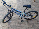 喜德盛青少年山地自行車(chē)2025款北極星PRO鋁合金車(chē)架7速 星空白 24英寸 曬單實(shí)拍圖