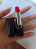 迪奧DIOR口紅絲絨999啞光888唇膏持色口紅大牌禮盒裝 絲絨系列888先鋒橘調正紅-贈禮盒 曬單實(shí)拍圖