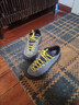 拉思珀蒂瓦（LA SPORTIVA） TX2 城市戶(hù)外休閑鞋輕量徒步鞋登山鞋攀巖接近鞋男女款 碳灰/黃 牛皮版（建議拍大1碼） 41 曬單實(shí)拍圖