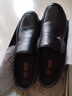 蜻蜓牌【100%全牛皮】男士皮鞋商務(wù)休閑真皮防滑軟底軟面中老年爸爸鞋真皮透氣套腳舒適耐磨真皮百搭鞋子 黑色 41 曬單實(shí)拍圖