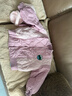 舒貝怡兒童外套保暖男女寶寶棉衣秋冬季夾棉嬰兒上衣洋氣外出服連帽夾棉 粉色 【無(wú)帽子】 130 cm(5-6歲) 曬單實(shí)拍圖