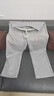 頂峰保羅（Dingfengbaoluo）美式休閑褲男春季直筒純色重磅寬松闊腿長(cháng)褲子KS09灰色2XL 曬單實(shí)拍圖