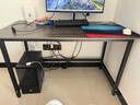 湯能優(yōu)品電腦桌臺式書(shū)房辦公學(xué)習桌家用書(shū)桌簡(jiǎn)約寫(xiě)字桌臥室電競游戲桌子 灰橡木色120*60CM【店長(cháng)主推款】 曬單實(shí)拍圖