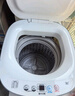 長(cháng)虹【殺菌率99.9%】嬰兒洗衣機洗烘一體小型迷你兒童寶寶專(zhuān)用全自動(dòng)波輪洗衣機洗脫一體高溫煮洗 3.5KG白【藍光抑菌+旗艦款】+全國聯(lián)保 波輪 曬單實(shí)拍圖