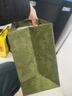 工百利 禮品袋生日禮物袋子ins輕奢包裝袋服裝袋子糖果收納袋現貨送絲帶 復古綠中號25*20*12.5cm（10個(gè)） 曬單實(shí)拍圖