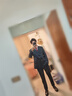 報喜鳥(niǎo)西服套裝男裝【ONE系列】秋季款男士時(shí)尚商務(wù)正裝西裝西褲套裝男 深海藍 50 A(180/100) /請備注腰圍或褲子 曬單實(shí)拍圖