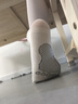 浪莎兒童絲襪女白色舞蹈襪絲襪連褲襪女童打底褲襪小腳丫防滑連體襪子 曬單實(shí)拍圖