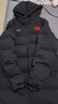 李寧長(cháng)款羽絨服男至臻榮耀系列男女同款冬季新款加厚90%鴨絨保暖外套 黑色 XL 曬單實(shí)拍圖