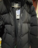 FILA 斐樂(lè )男士羽絨服冬季新款運動(dòng)保暖飛羽連帽外套 深黑-BK 2XL 185/104A/XXL 曬單實(shí)拍圖
