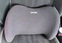 CICIDO夕多汽車(chē)頭枕腰靠開(kāi)車(chē)專(zhuān)用護頸枕座椅靠枕套裝護腰靠墊車(chē)載記憶棉腰托 黑色-腰靠  【加配固定插板】 曬單實(shí)拍圖