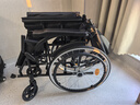 益雅詩(shī)康輪椅老人折疊輕便好推家用醫用便攜旅行殘疾人手動(dòng)醫療器械手推車(chē) 店長(cháng)力薦 | 扶手腳踏可掀+加厚坐墊（經(jīng)典黑） 曬單實(shí)拍圖