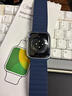 匠戴適用iwatch10表帶S9蘋(píng)果S8手表applewatch9硅膠S7磁吸7SE小眾S10新款6代女夏季ultra可愛(ài)創(chuàng  )意運動(dòng)w 深藍 適用:iwatch1-9代_se【45_44_42 曬單實(shí)拍圖