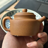 紫來(lái)順宜興高端紫砂壺原礦冷黃金段德鐘壺純全手工功夫茶具一人用泡茶壺 【五彩冷黃金】德鐘壺 145ml 曬單實(shí)拍圖