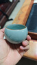 不拙單麗華老師汝窯茶杯主人杯單杯高檔生日新年禮物泡茶杯冰花羅漢杯 曬單實(shí)拍圖
