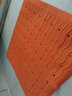 RIDDER德國進(jìn)口TPE浴室防滑墊 衛生間止滑地墊 橘色54*54cm 曬單實(shí)拍圖