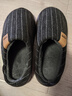 奧康（Aokang）抗菌棉拖鞋男士秋冬季室內居家用保暖防滑防臭毛絨厚底情侶棉拖女 曬單實(shí)拍圖