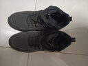 安踏踏洲大棉鞋休閑鞋男鞋冬季革面加絨加厚保暖厚底雪地靴運動(dòng)鞋子 曬單實(shí)拍圖