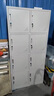 樂(lè )冉更衣柜員工柜鋼制儲物柜帶鎖鐵皮柜宿舍換衣柜八門(mén) 曬單實(shí)拍圖