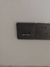 萬(wàn)級 六類(lèi)千兆面板 網(wǎng)絡(luò )+光纖插座 二位雙口含網(wǎng)絡(luò )模塊 家裝電腦寬帶86型裝修面板 1-41335灰 曬單實(shí)拍圖