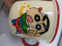 小新可愛(ài)刻度馬克杯喝水杯飲水牛奶杯卡通杯子蠟筆陶瓷高顏值茶杯 蠟筆小新牛奶刻度杯紅半把-動(dòng)感小新 曬單實(shí)拍圖