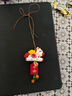 齊選馬年馬上有錢(qián)車(chē)掛汽車(chē)后視鏡掛飾平安招財車(chē)內吊飾創(chuàng  )意新年禮物 紅色馬上有錢(qián)平安柿子掛件 曬單實(shí)拍圖
