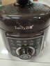 創(chuàng  )迪（Tredy）YBD16-50C電壓力鍋機械款升小型1-3人迷你型電高壓鍋電飯煲家壓力鍋用老人用1.6升2升2.5升3升4升 咖啡色 3L 曬單實(shí)拍圖