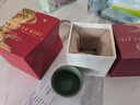 龍泉青瓷哥窯開(kāi)片創(chuàng  )意手工品茗杯小號功夫茶杯陶瓷會(huì )客主人杯茶碗茶盞單杯 哥窯梅子青-禮盒裝 曬單實(shí)拍圖
