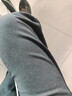 海瀾之家（HLA）休閑褲男款免燙褲子男冬季 黑色8R 35 175/90A 推薦151~160斤 曬單實(shí)拍圖