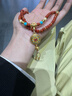 周大生腕美吉祥布達拉系列黃金八寶羅盤(pán)南紅瑪瑙手串足金蜜蠟手鏈送女友 ?；鄱嗉?南紅版 9.00g-【預售以實(shí)際到貨克重多退少補】 曬單實(shí)拍圖