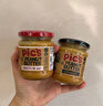 皮卡思pics花生醬 無(wú)添加糖 微鹽有鹽顆?？?95g 進(jìn)口抹面包寶寶拌面醬 曬單實(shí)拍圖