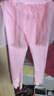 舒貝怡女童秋季薄款褲子寶寶假兩件裙褲公主網(wǎng)紗女?huà)雰喉n版外出長(cháng)褲 粉色 140 曬單實(shí)拍圖
