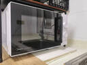 美的（Midea）微波爐烤箱一體機一級能效家用平板式900W變頻不銹鋼內膽23升機械旋鈕簡(jiǎn)單操作解凍C231 曬單實(shí)拍圖
