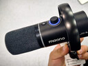 閃克（maono）無(wú)線(xiàn)麥克風(fēng)動(dòng)圈收音麥相機直播電腦手機錄音降噪桌面麥游戲短視頻k歌專(zhuān)業(yè)話(huà)筒閃客PD200W 【圓盤(pán)款】電腦+安卓/蘋(píng)果15及以上 曬單實(shí)拍圖