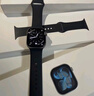 Apple/蘋(píng)果 Watch S11 智能手表GPS款42毫米深空灰色鋁金屬表殼黑色運動(dòng)型表帶S/M MEUG4CH/B 曬單實(shí)拍圖