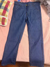 秋冬牛仔褲男加絨加厚直筒寬松大碼男裝干活保暖冬天外出防寒男褲 藍色【8010】 加絨 30 【建議110-120斤】 曬單實(shí)拍圖