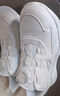 江博士運動(dòng)鞋秋季男女中大童校園小白鞋跑步鞋2C10A5003AX白色35碼 曬單實(shí)拍圖