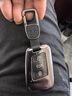 迪加倫全包金屬大眾鑰匙包新款邁騰帕薩特蔚攬汽車(chē)鑰匙套殼男 灰+真皮扣 曬單實(shí)拍圖