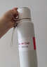 恩爾美（nRMEi）保溫杯大容量男女士款茶水分離316不銹鋼高顏值便攜泡茶水壺杯子 【316+茶水分離】白色800ml 曬單實(shí)拍圖
