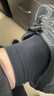 棉十三襪子男新疆棉10A抗菌防臭秋冬季黑色純色小腿襪高筒商務(wù)長(cháng)襪5雙 曬單實(shí)拍圖