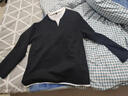 班尼路（Baleno）假兩件華夫格長(cháng)袖t恤男春秋季圓領(lǐng)男士上衣高級感百搭簡(jiǎn)約體恤 曬單實(shí)拍圖