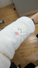 智宙袖套女上班寬松防污耐臟套袖秋冬季羽絨服專(zhuān)用學(xué)生護袖家用袖頭 白色草莓小熊【厚絨長(cháng)款】 曬單實(shí)拍圖