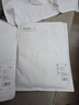 京舒棉京東自有品牌棉·10A抑菌新疆棉男裝短t打底衫T恤軟棉棉 白色 2XL 曬單實(shí)拍圖