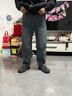 真維斯彎刀牛仔褲男秋冬季新款休閑直筒褲子潮牌加絨寬松加肥大碼闊腿褲 10342/K272藍色 【加絨款】 2XL 建議150-165斤 曬單實(shí)拍圖