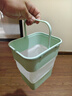 可折疊車(chē)載垃圾桶汽車(chē)多功能前排置物雨傘收納車(chē)內大容量車(chē)上用品 車(chē)載垃圾桶【淺綠色】加5卷垃圾袋 曬單實(shí)拍圖